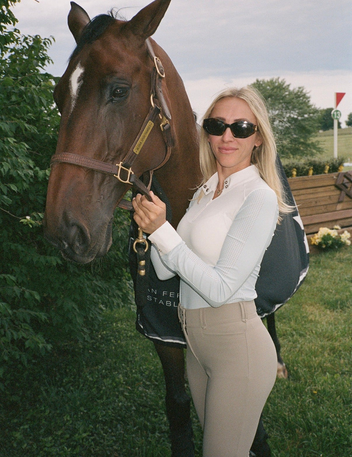 Euphoric Kloud 9 Competition Top - Sky - Euphoric Equestrian - Equiluxe Tack
