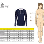Fair Play "Aiko" Lace Long Sleeve Show Shirt - 6 Colors - Fair Play - Equiluxe Tack
