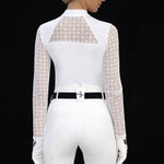 Fair Play "Aiko" Lace Long Sleeve Show Shirt - 6 Colors - Fair Play - Equiluxe Tack