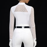 Fair Play "Aiko" Lace Long Sleeve Show Shirt - 6 Colors - Fair Play - Equiluxe Tack