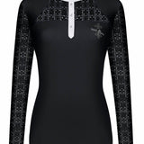 Fair Play "Aiko" Lace Long Sleeve Show Shirt - 6 Colors - Fair Play - Equiluxe Tack