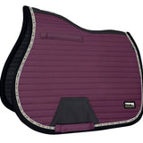 Fair Play "Aistan" Eggplant Jump & Dressage Saddle Pad - Fair Play - Equiluxe Tack