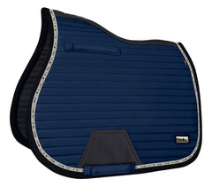 Fair Play "Aistan" Navy Jump & Dressage Saddle Pad - Fair Play - Equiluxe Tack