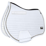 Fair Play "Aistan" White Jump & Dressage Saddle Pad - Fair Play - Equiluxe Tack