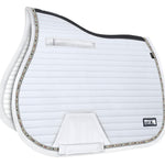 Fair Play "Aistan" White Jump & Dressage Saddle Pad - Fair Play - Equiluxe Tack