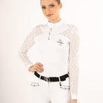 Fair Play "Alexis" Lace Long Sleeve Show Shirt - 4 Colors - Fair Play - Equiluxe Tack