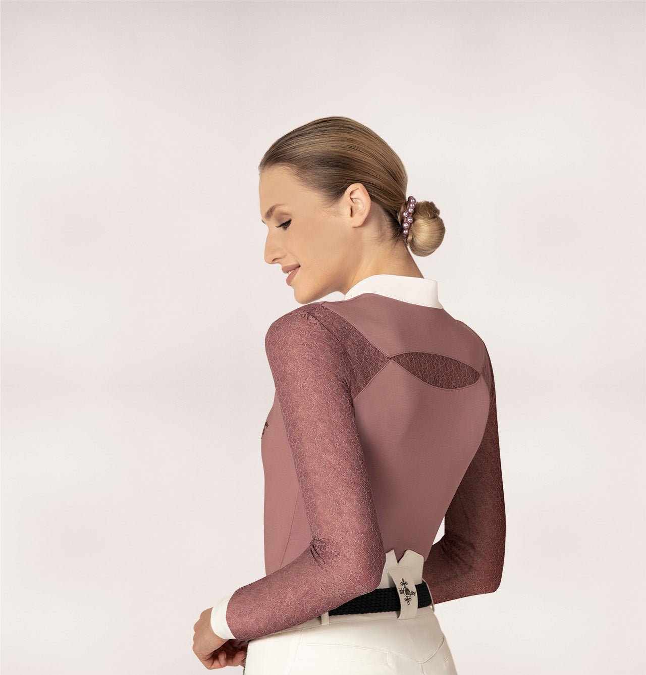 Fair Play "Alexis" Lace Long Sleeve Show Shirt - 4 Colors - Fair Play - Equiluxe Tack