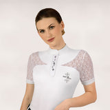 Fair Play "Alexis" Lace Short Sleeve Show Shirt - Fair Play - Equiluxe Tack