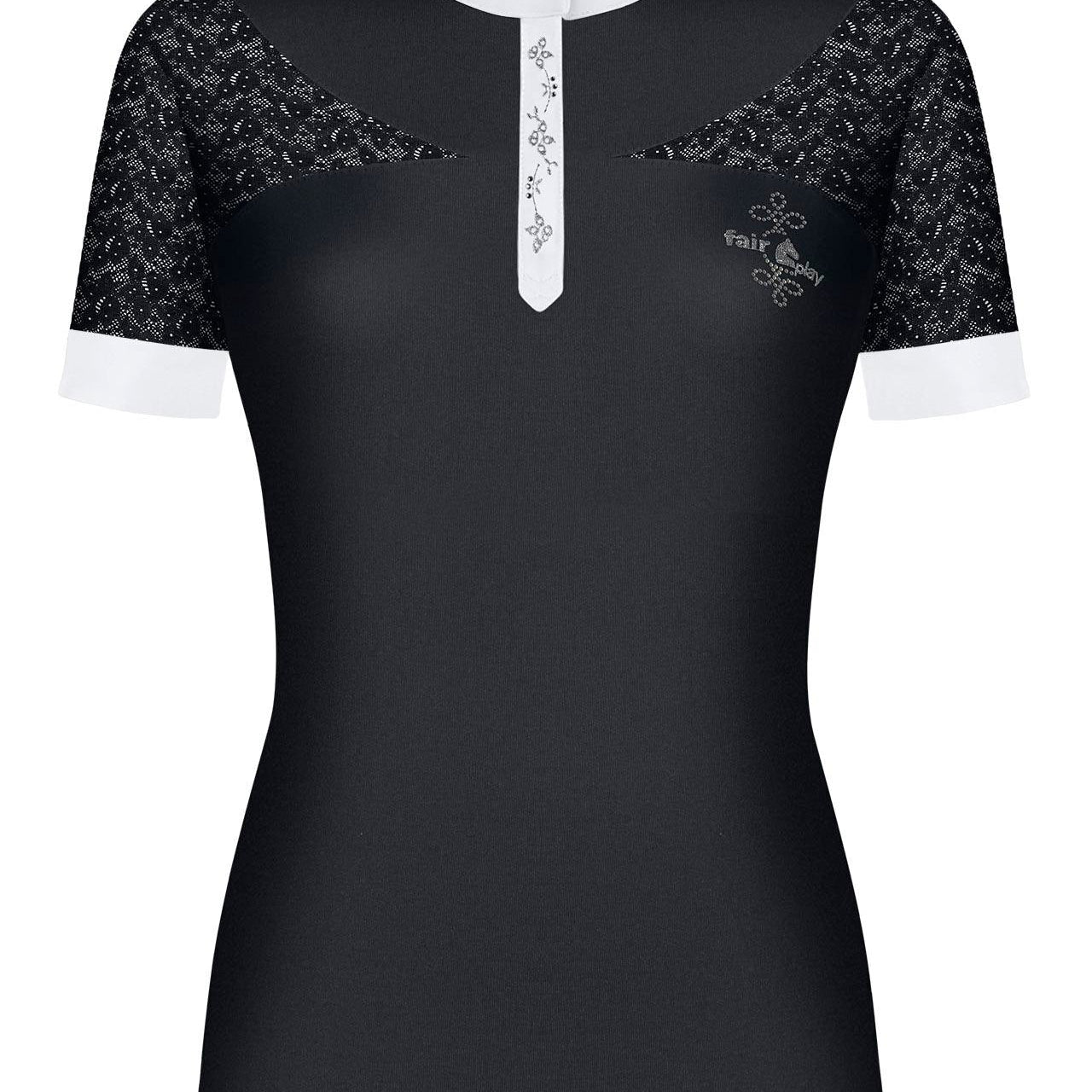 Fair Play "Alexis" Lace Short Sleeve Show Shirt - Fair Play - Equiluxe Tack