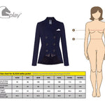 Fair Play "Alissa Fleur" Dressage Short Tailcoat w/ Crystals - Fair Play - Equiluxe Tack