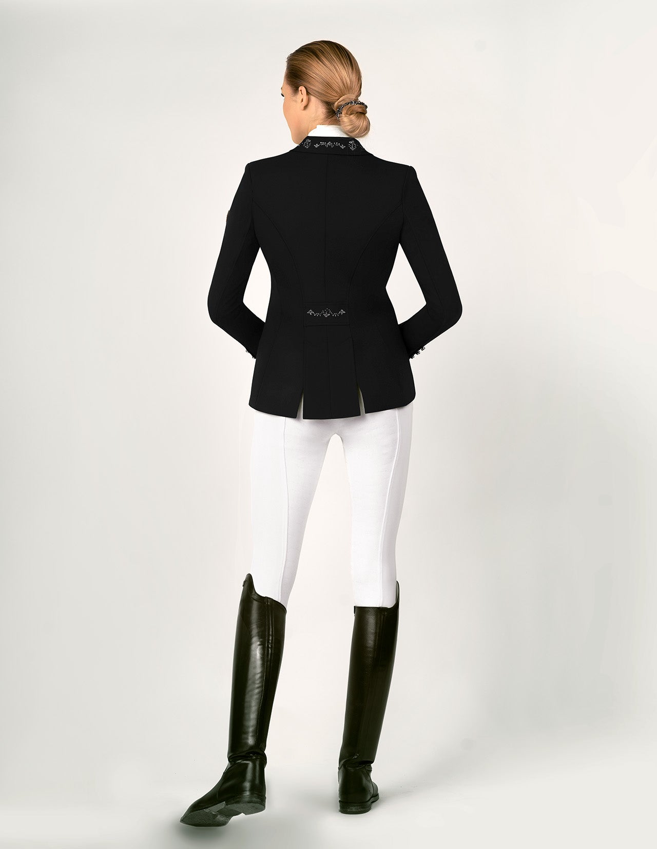 Fair Play "Alissa Fleur" Dressage Short Tailcoat w/ Crystals - Fair Play - Equiluxe Tack