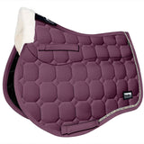 Fair Play "Ammolite" Eggplant Built - In Half Pad Saddle Pad - Fair Play - Equiluxe Tack