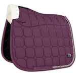 Fair Play "Ammolite" Eggplant Built - In Half Pad Saddle Pad - Fair Play - Equiluxe Tack