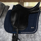 Fair Play "Ammolite" Navy Built - In Half Pad Saddle Pad - Fair Play - Equiluxe Tack