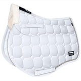 Fair Play "Ammolite" White Built - In Half Pad Saddle Pad - Fair Play - Equiluxe Tack