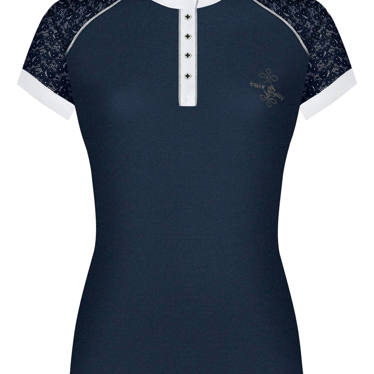 Fair Play "Anita" Lace Short Sleeve Show Shirt - Fair Play - Equiluxe Tack