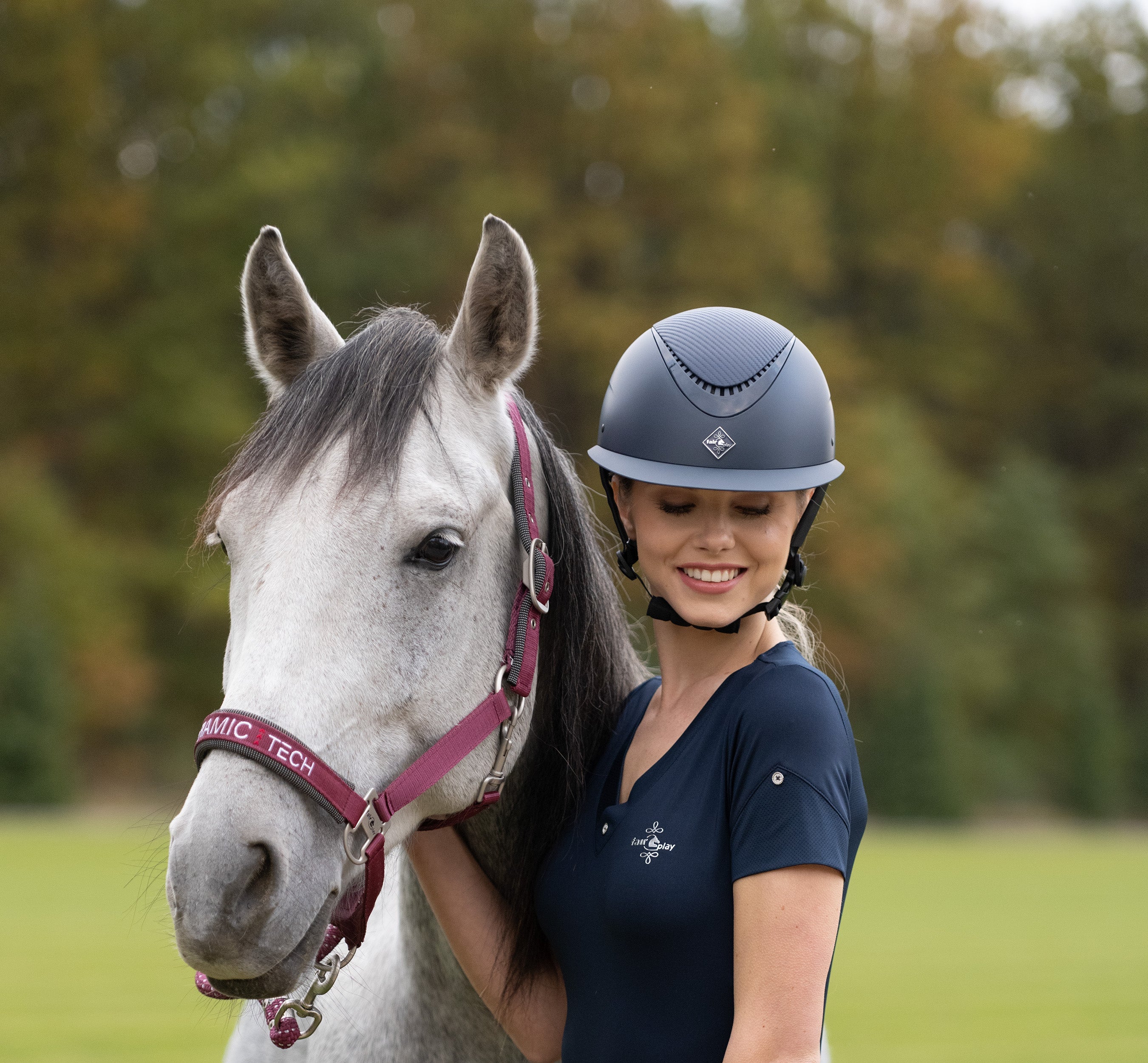 Fair Play "Apoleus" Carbon Riding Helmet - Fair Play - Equiluxe Tack