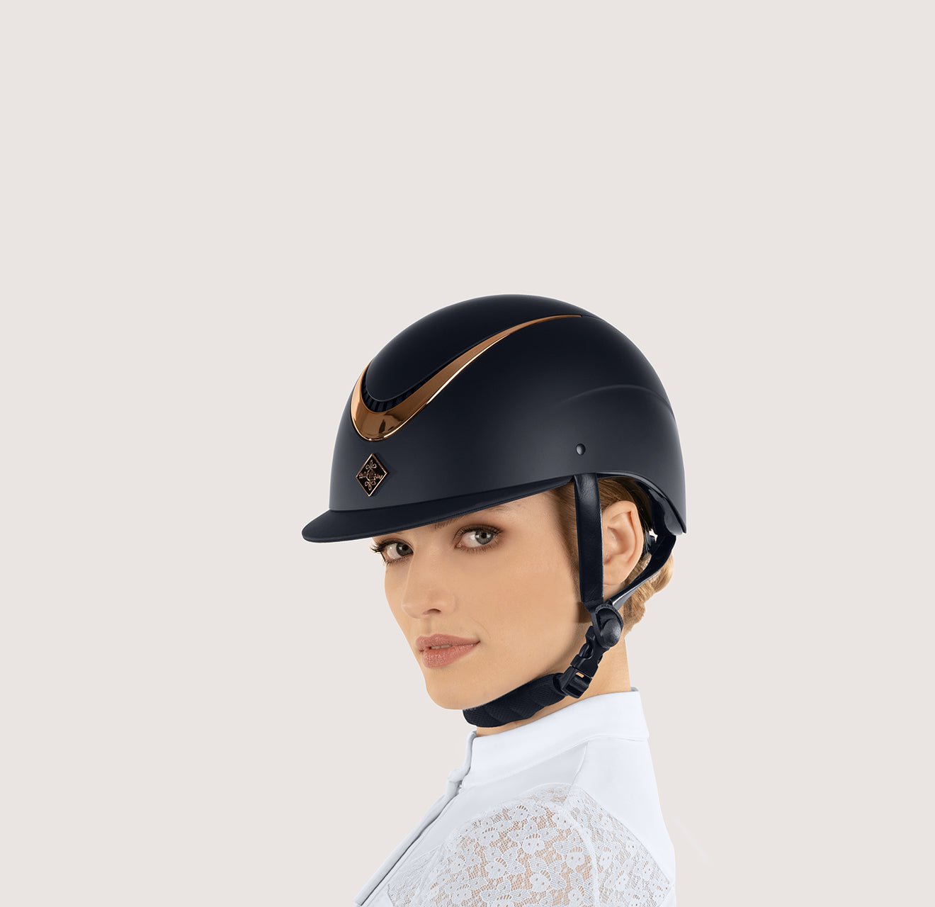 Fair Play "Apoleus" Rose Gold Riding Helmet - Fair Play - Equiluxe Tack