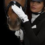 Fair Play "Asti Fleur" Leather & Crystal Riding Gloves - Fair Play - Equiluxe Tack