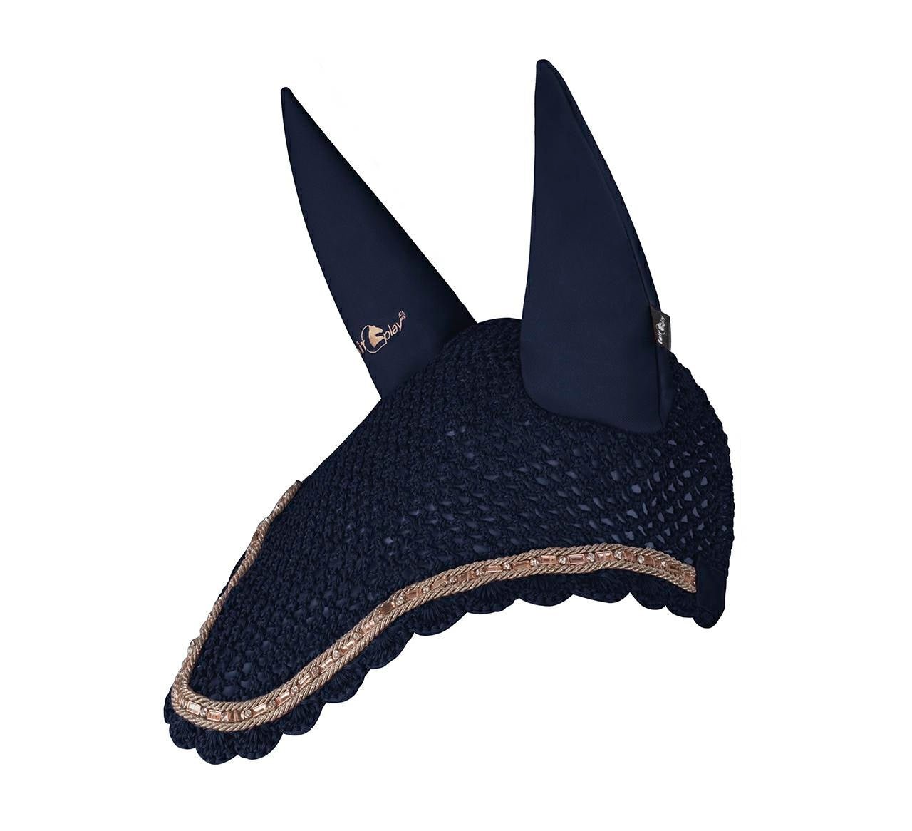 Fair Play "Azuryt" Rose Gold Fly Veil - 7 Colors - Fair Play - Equiluxe Tack