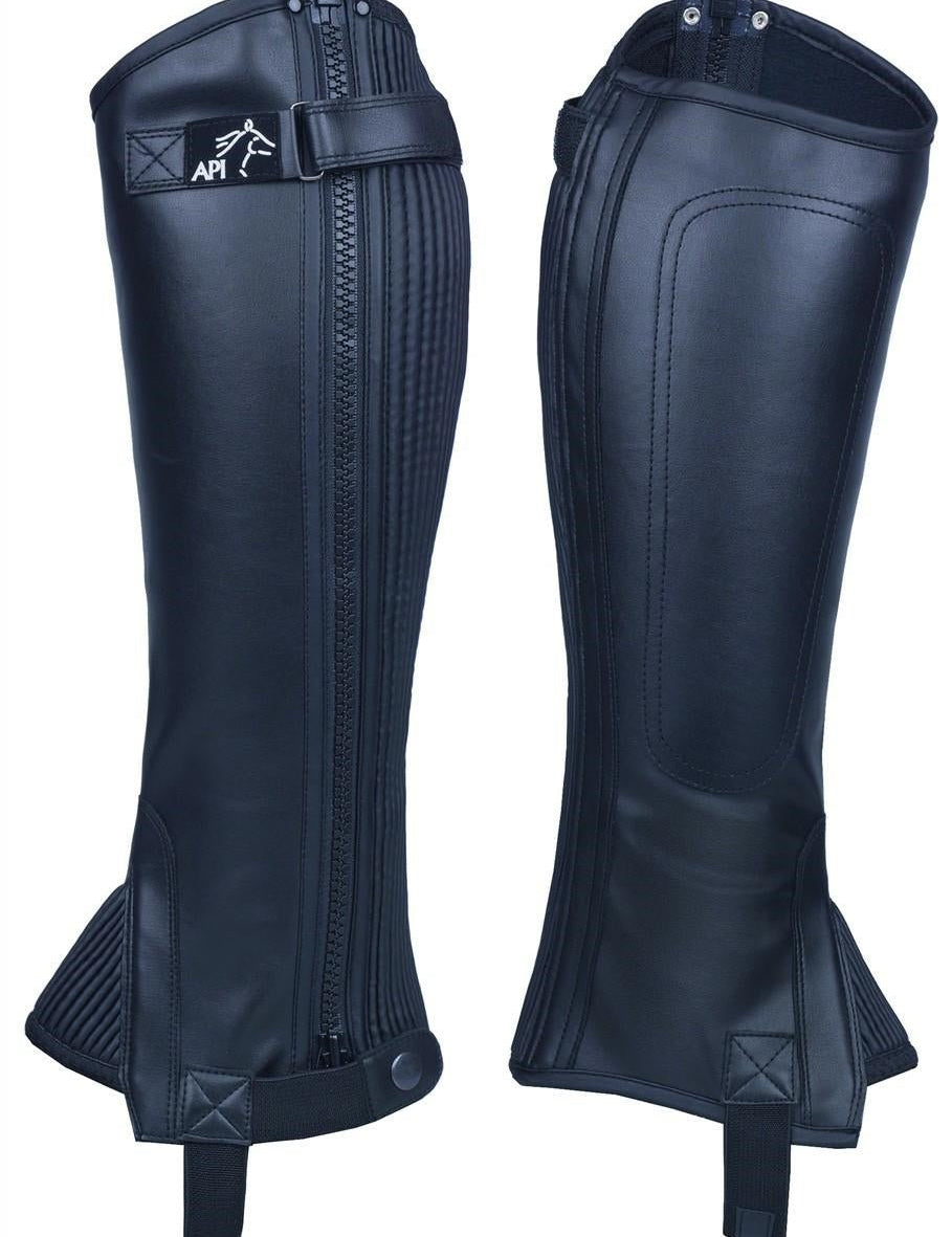 Fair Play "Basic" Synthetic Leather Half Chaps - Fair Play - Equiluxe Tack