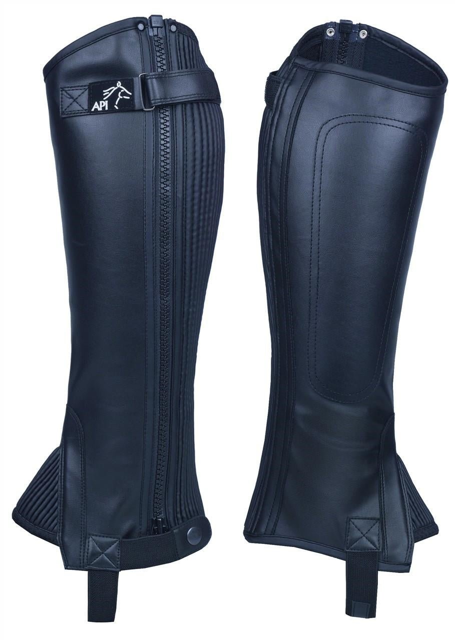 Fair Play "Basic" Synthetic Leather Half Chaps - Fair Play - Equiluxe Tack