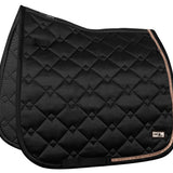 Fair Play Black Rose Gold "Azuryt Ceramic" Jump & Dressage Saddle Pad - Fair Play - Equiluxe Tack