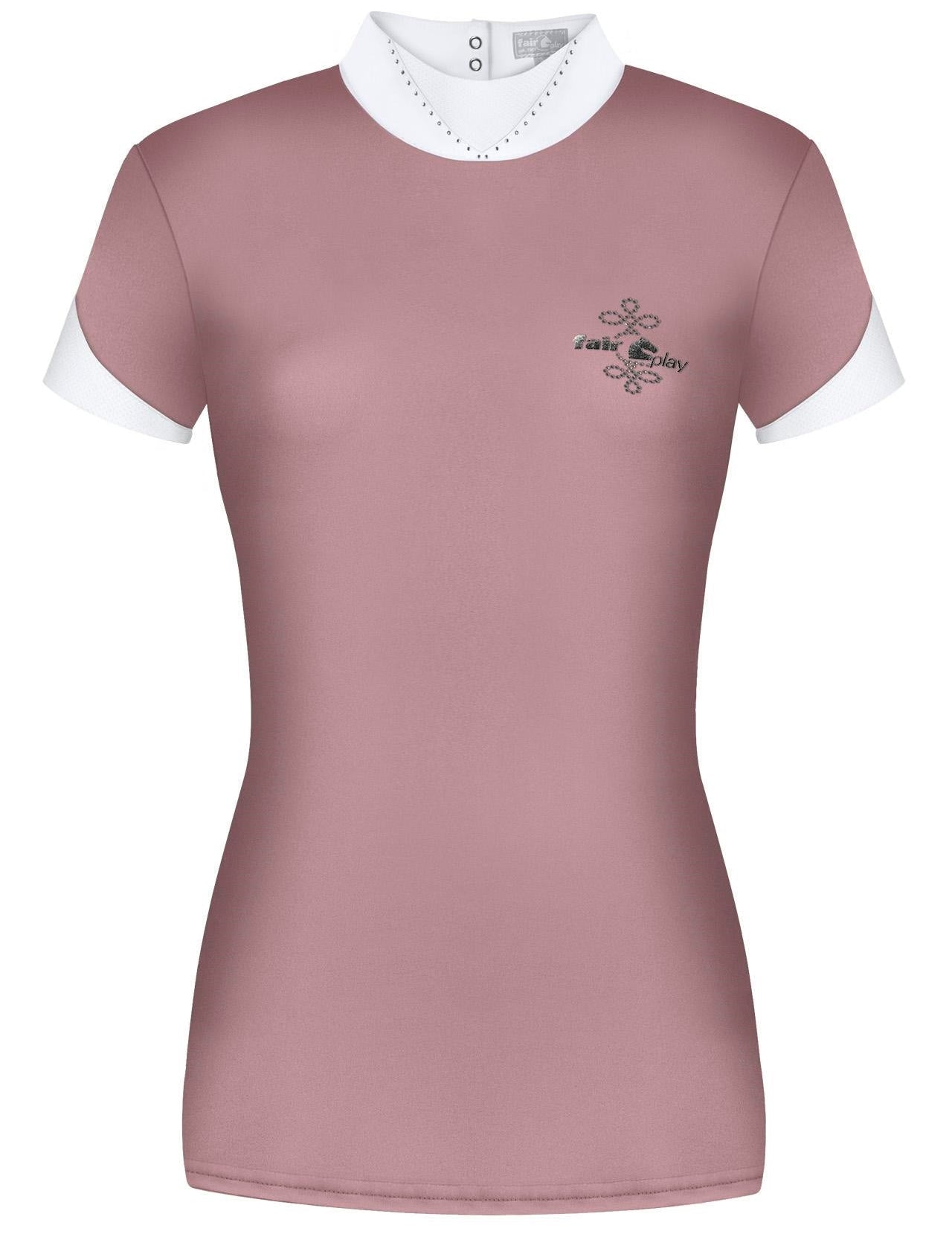 Fair Play "Bruna" Short Sleeve Crystal Show Shirt - Fair Play - Equiluxe Tack