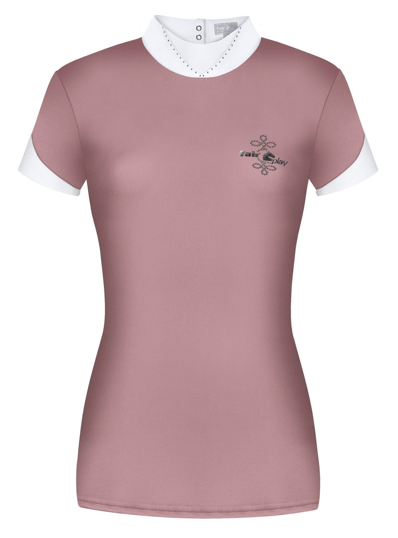 Fair Play "Bruna" Short Sleeve Crystal Show Shirt - Fair Play - Equiluxe Tack