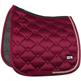 Fair Play Burgundy Rose Gold "Azuryt Ceramic" Jump & Dressage Saddle Pad - Fair Play - Equiluxe Tack