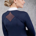 Fair Play "Cathrine" Long Sleeve Mesh & Crystal Show Shirt - Fair Play - Equiluxe Tack