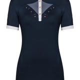 Fair Play "Cathrine" Rose Gold Mesh Short Sleeve Show Shirt - Fair Play - Equiluxe Tack