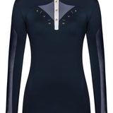 Fair Play "Cathrine" Rose Gold & Mesh Show Shirt - Fair Play - Equiluxe Tack