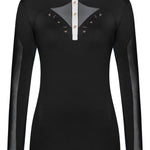 Fair Play "Cathrine" Rose Gold & Mesh Show Shirt - Fair Play - Equiluxe Tack