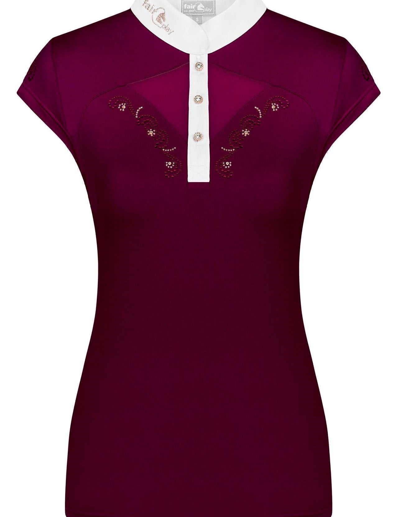 Fair Play "Cathrine" Rose Gold Sleeveless Show Shirt - 7 Colors - Fair Play - Equiluxe Tack
