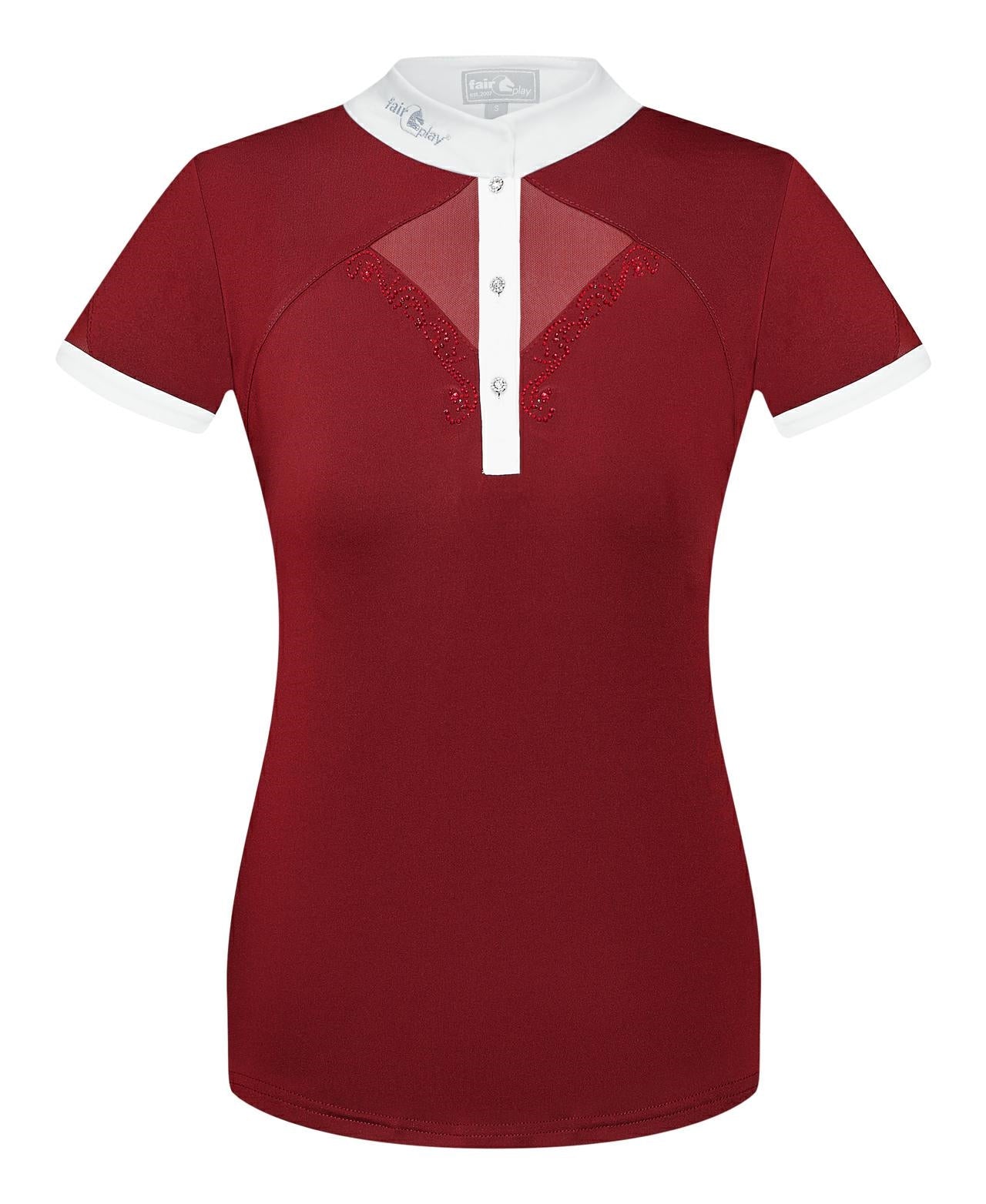 Fair Play "Cathrine" Short Sleeve Mesh Show Shirt - Fair Play - Equiluxe Tack