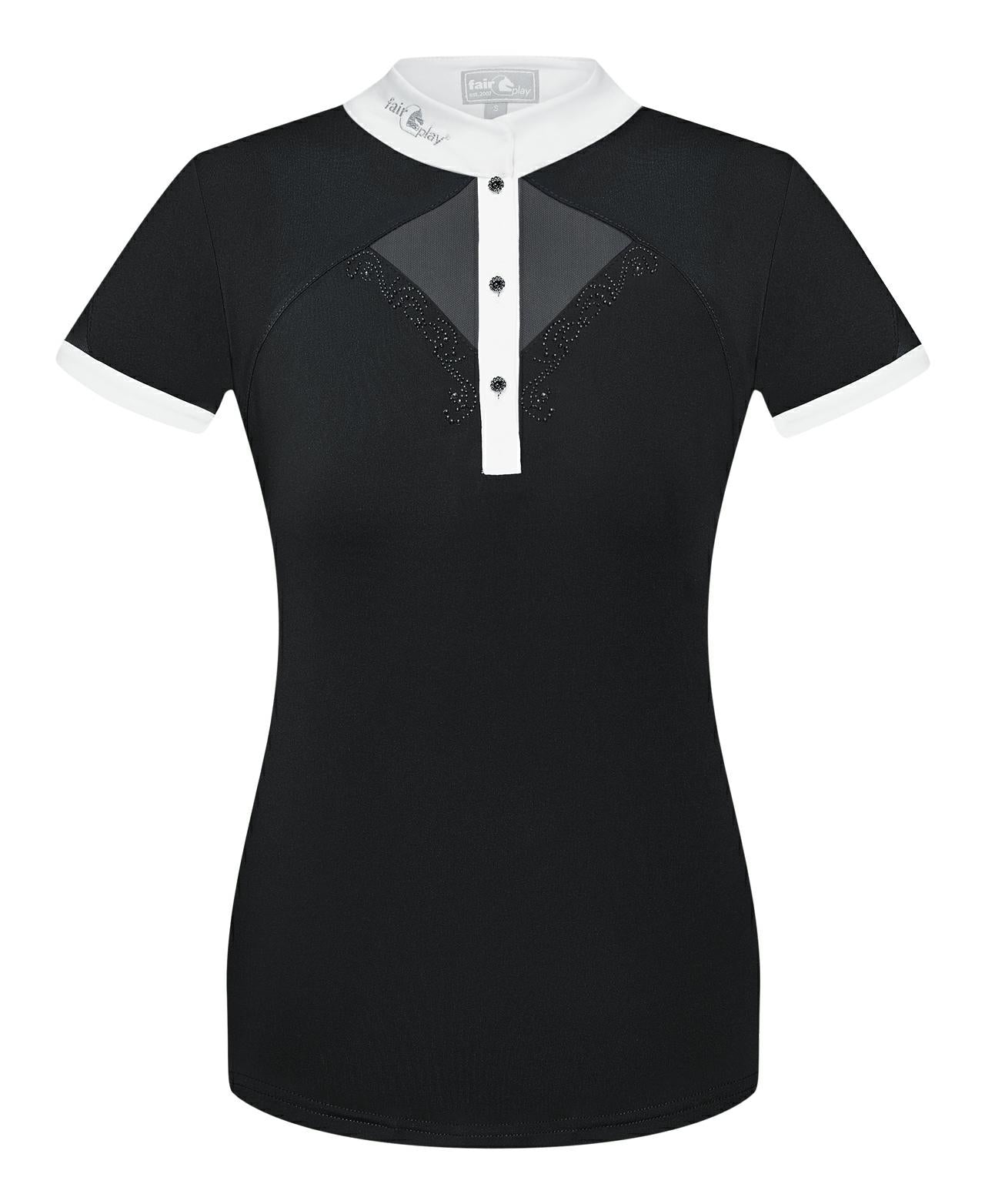 Fair Play "Cathrine" Short Sleeve Mesh Show Shirt - Fair Play - Equiluxe Tack