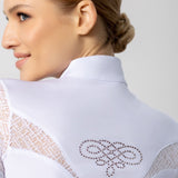 Fair Play "Cecile" Lace Long Sleeve Rose Gold Show Shirt - Fair Play - Equiluxe Tack