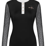 Fair Play "Cecile" Lace Long Sleeve Rose Gold Show Shirt - Fair Play - Equiluxe Tack