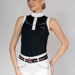 Fair Play "Cecile" Rose Gold Sleeveless Show Shirt - 3 Colors - Fair Play - Equiluxe Tack