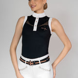 Fair Play "Cecile" Rose Gold Sleeveless Show Shirt - 3 Colors - Fair Play - Equiluxe Tack