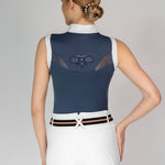 Fair Play "Cecile" Rose Gold Sleeveless Show Shirt - 3 Colors - Fair Play - Equiluxe Tack