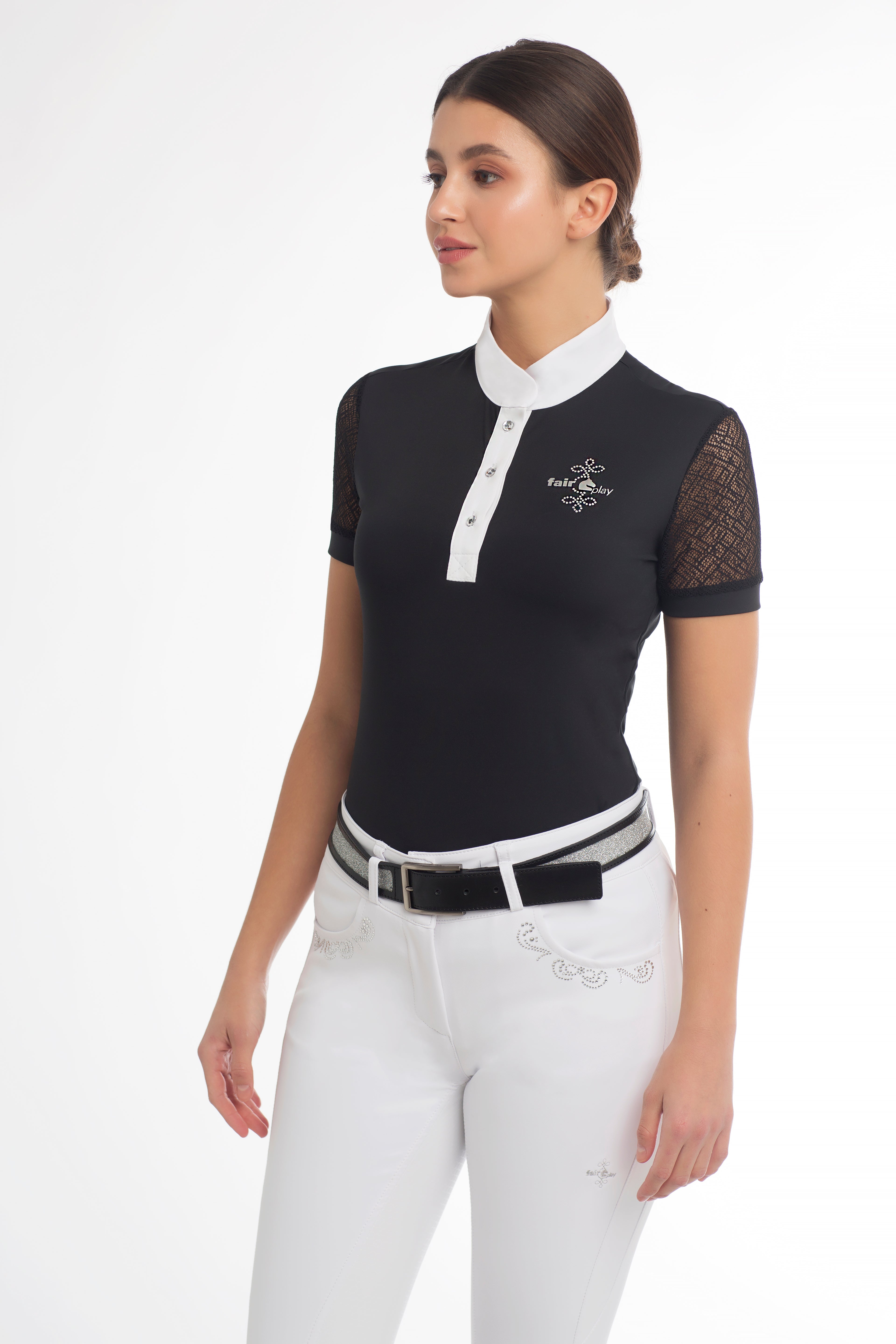 Fair Play "Cecile" Short Sleeve Show Shirt - Fair Play - Equiluxe Tack