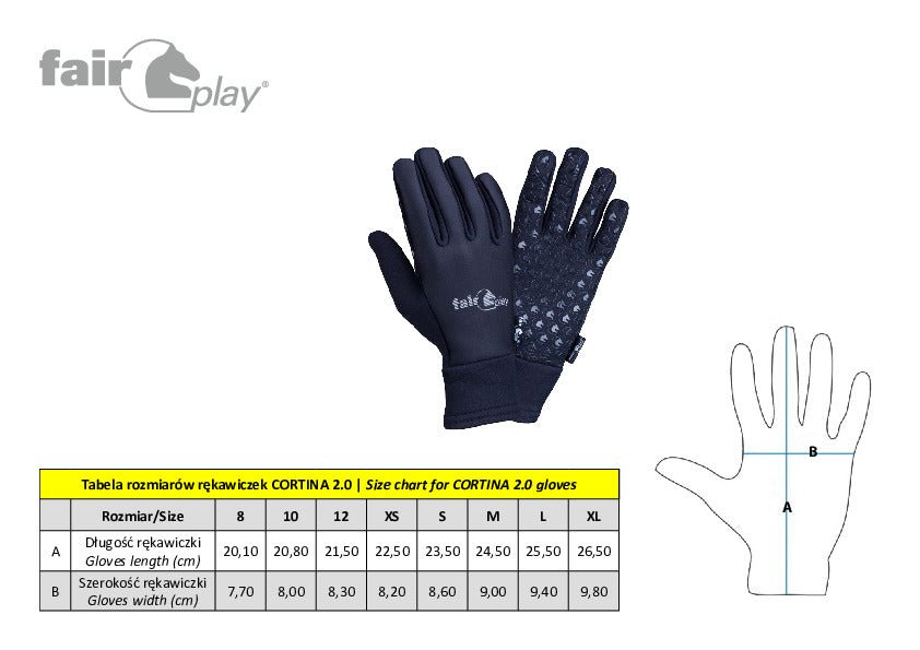 Fair Play "Cortina" Winter Riding Gloves - Fair Play - Equiluxe Tack