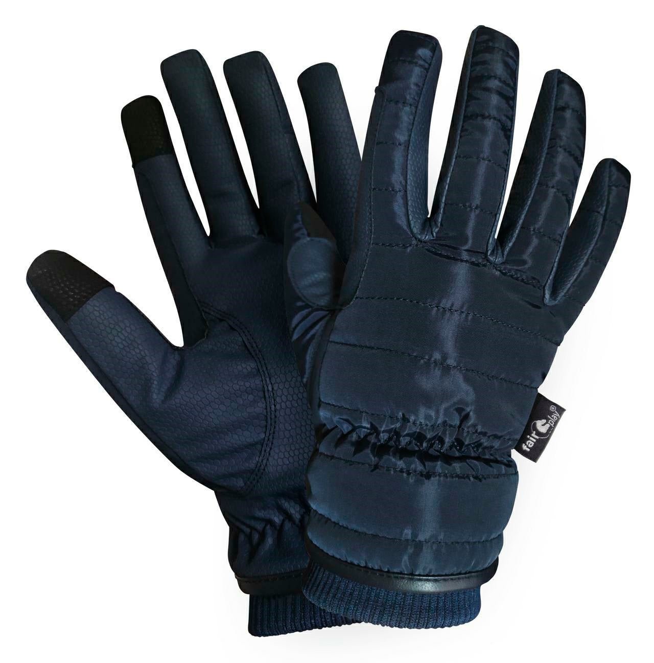 Fair Play "Dagmar" Leather Winter Riding Gloves - Fair Play - Equiluxe Tack