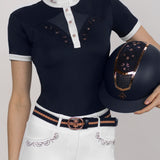 Fair Play "Daisy Chic" Rose Gold Full Seat High Waist Breeches - Fair Play - Equiluxe Tack