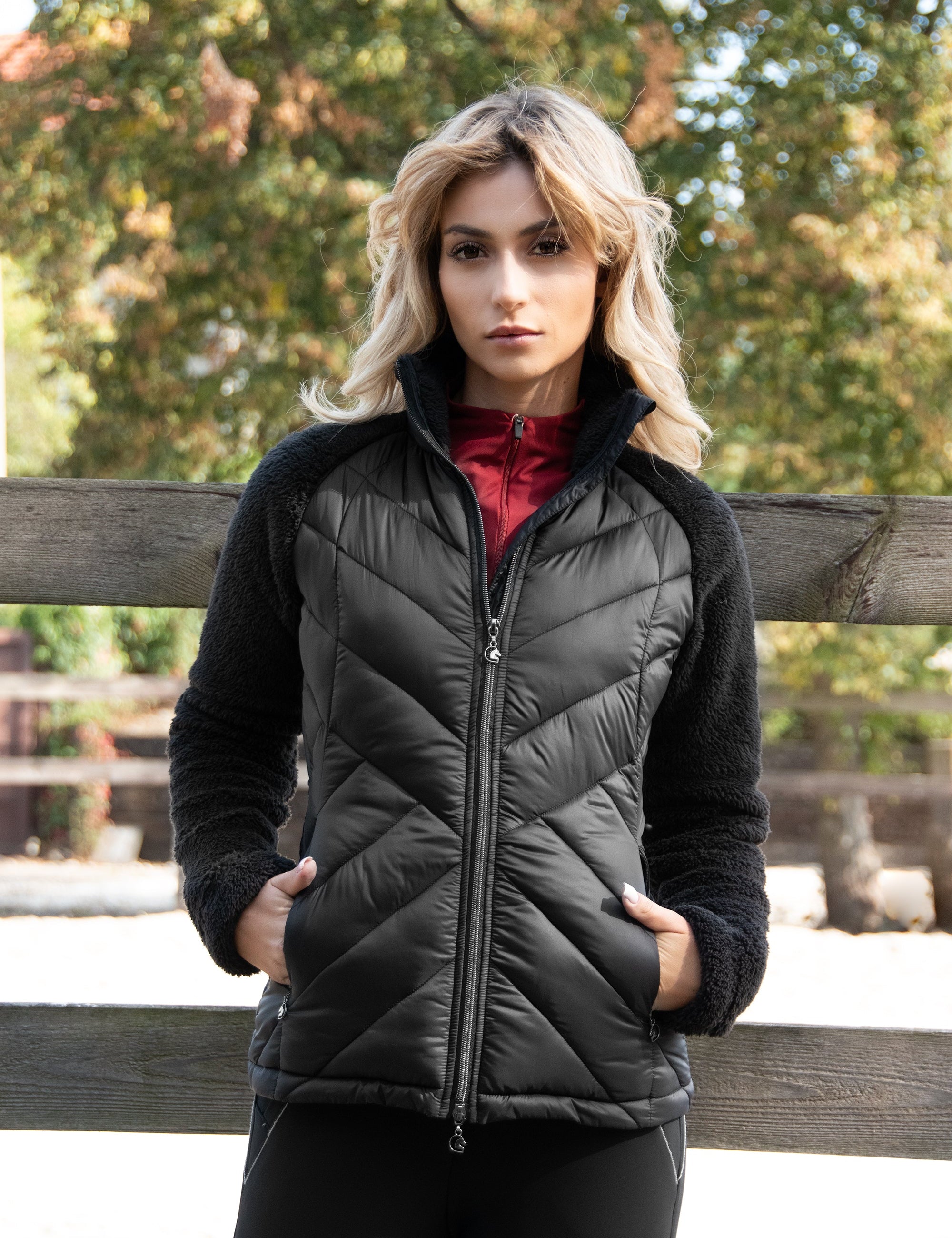 Fair Play "Della" Fleece Hybrid Jacket - Fair Play - Equiluxe Tack