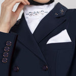 Fair Play "Dorothee" Chic Rose Gold Shadbelly Show Jacket - Fair Play - Equiluxe Tack