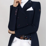 Fair Play "Dorothee" Chic Rose Gold Shadbelly Show Jacket - Fair Play - Equiluxe Tack