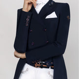 Fair Play "Dorothee" Chic Rose Gold Shadbelly Show Jacket - Fair Play - Equiluxe Tack